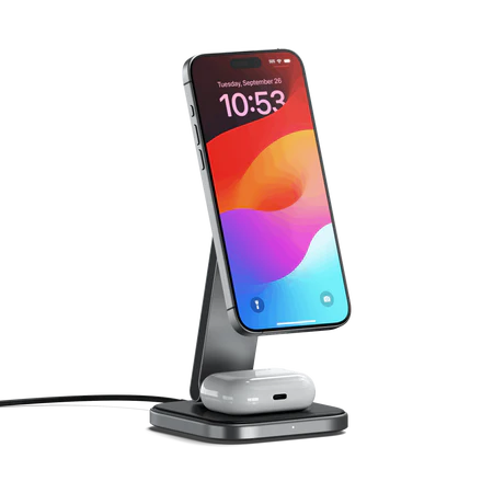 Satechi 2-in-1 Foldable Qi2 Stand